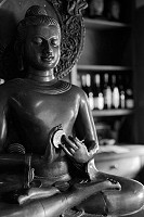 Silk Thai Cafe Interior Buddha Decor