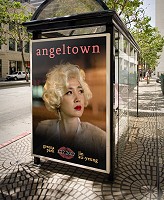 Angeltown Bus Shelter Ad
